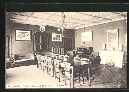 AK Bourg-Saint-Pierre, Hospice du Grand St-Bernhard, Le Salon