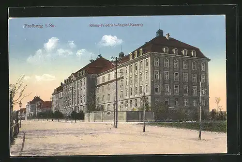 AK Freiberg i. Sa., König-Friedrich-August-Kaserne