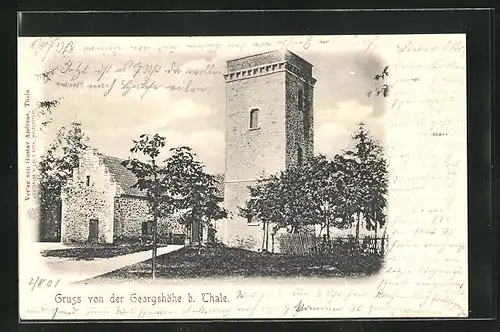 AK Thale, Gasthaus Georgshöhe