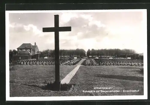 AK Wilhelmshaven, Ehrenfriedhof, Ruhestätte der Skagerrakhelden