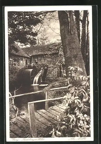 AK Iburg im Teutoburger Wald, an der alten Mühle