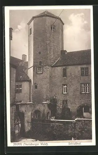 AK Iburg im Teutoburger Wald, im Schlosshof