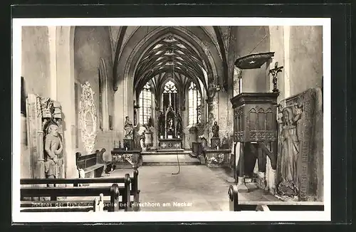 AK Hirschhorn am neckar, Inneres der Ersheimer Kapelle