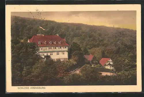 AK Rinteln, Partie am Schloss Arensburg