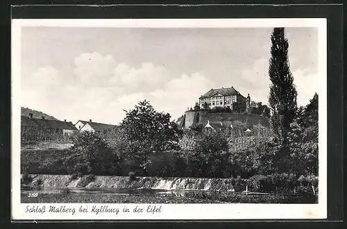 AK Kyllburg in der Eifel, unter dem Schloss Malberg