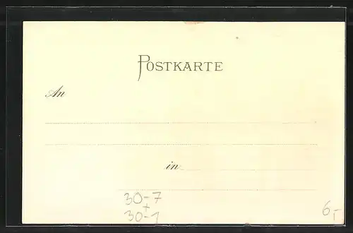 Lithographie Ingenierus-Corps und technische Comp., Soldaten in historischen Uniformen des k. bayer. Heeres 1800 /73