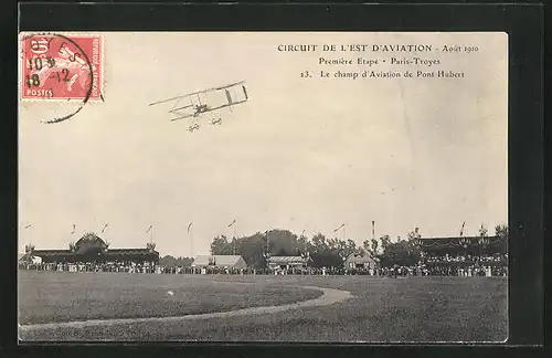 AK Circuit de L`Est D`Aviation, Flugzeug auf der Anfangsetappe Parie-Troyes