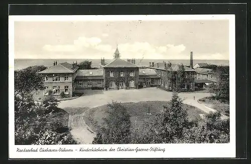 AK Cuxhaven-Duhnen, Kinderkurheim der Christian-Goerne-Stiftung