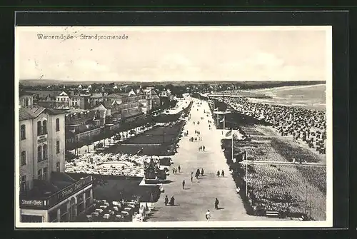 AK Warnemünde, Strandpromenade