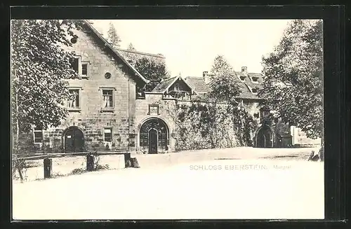 AK Eberstein, vor dem Schloss im Murgtal