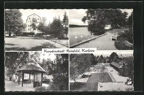 AK Reinfeld, Ortsansichten der Karpfenstadt