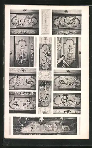 AK Zellerfeld, Decke des Wohnzimmers der Bergapotheke