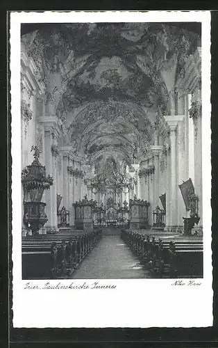 AK Trier, Inneres der Paulinskirche