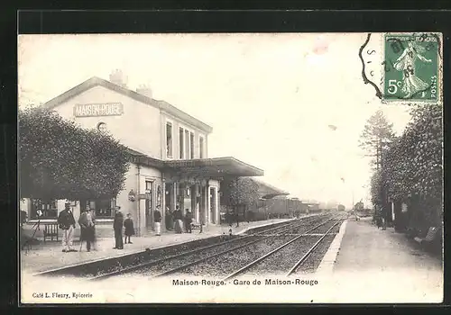 AK Maison-Rouge, Gare de Maison-Rouge, Bahnhof