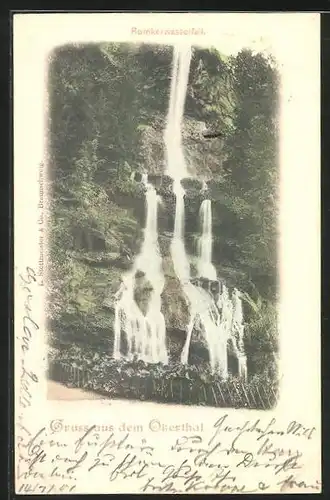 AK Okertal /Harz, Romkerwasserfall