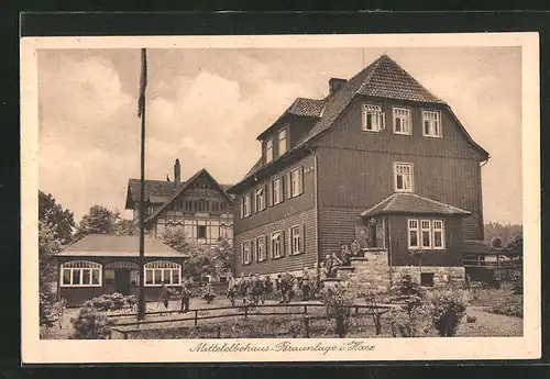 AK Braunlage, Jugendherberge Mittelelbehaus