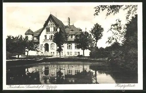 AK Grömitz, Hauptgebäude des Kinderheims Lensterhof