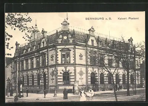 AK Bernburg a. S., Kaiserliches Postamt