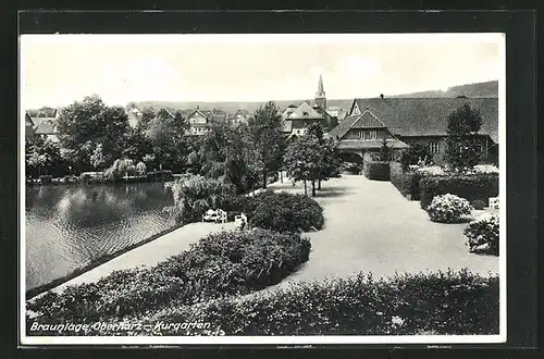 AK Braunlage / Harz, Kurgarten