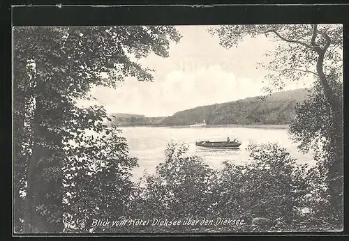 AK Malente-Gremsmühlen, Blick vom Hotel Dieksee über den Dieksee