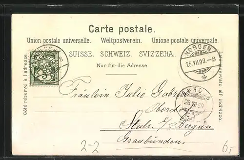 AK Briefmarke der Schweiz, Rosenblüten Anbei: 1200 Herzensergiessungen