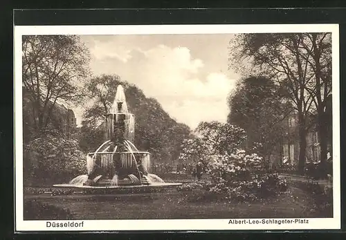 AK Düsseldorf, Albert-Leo-Schlageter-Platz