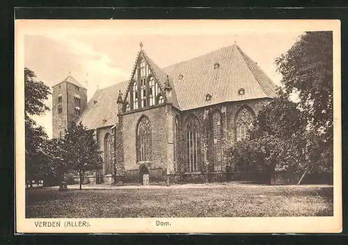 AK Verden (Aller), Blick zum Dom