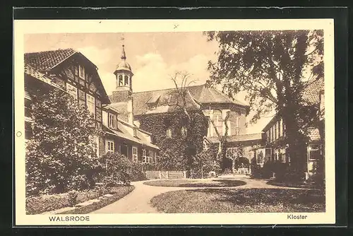 AK Walsrode, Blick zum Kloster