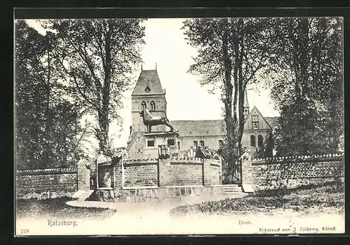 AK Ratzeburg, Dom mit Friedhof