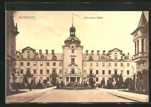 AK Bückeburg, Schloss-Front