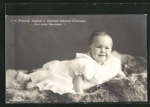 AK I. H. Prinzessin Sophie von Sachsen-Weimar-Eisenach