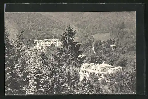 AK Bad Harzburg, Hotel Harzburger Hof und Kurhaus