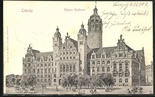 AK Leipzig, Neues Rathaus