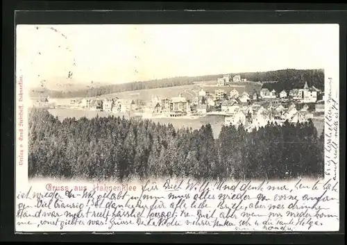 AK Hahnenklee / Oberharz, Ortsansicht aus der Vogelschau