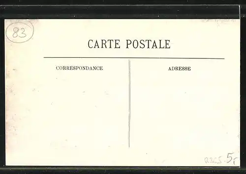 AK Toulon, Boulevard de Strasbourg, Le Tramway, Strassenbahn
