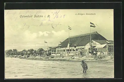 AK Ostseebad Dahme, Böttgers Strandhalle