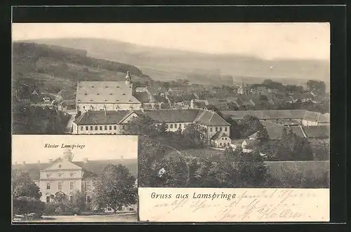 AK Lamspringe, Ortsansicht und Kloster