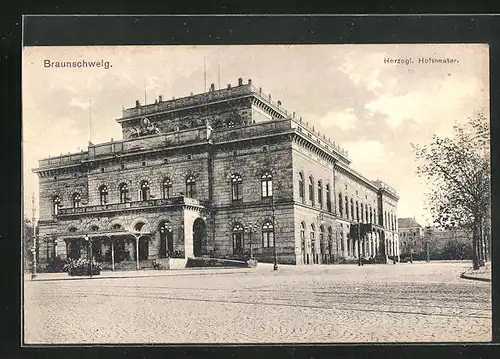 AK Braunschweig, Herzogliches Hoftheater