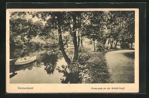 AK Delmenhorst, Promenade an der Schloss-Graft