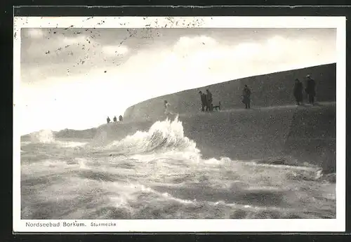 AK Nordseebad Borkum, Sturmecke