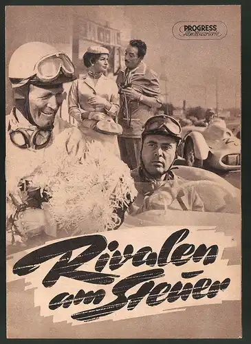 Filmprogramm PFI Nr. 38 /57, Rivalen am Steuer, Axel Monjé, Wilhelm Koch-Hooge, Regie: E. W. Fiedler