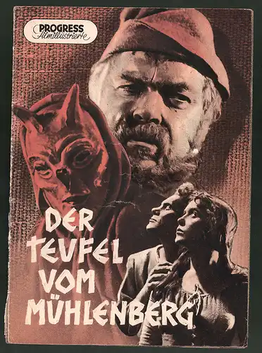 Filmprogramm PFI Nr. 20 /55, Der Teufel vom Mühlenberg, Eva Kotthaus, Hans-Peter Minetti, Regie: Herbert Ballmann