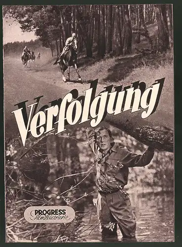 Filmprogramm PFI Nr. 5 /55, Verfolgung, S. Zaczyk, W. Zastrzezynski, Regie: Stanislaw Urbanowicz