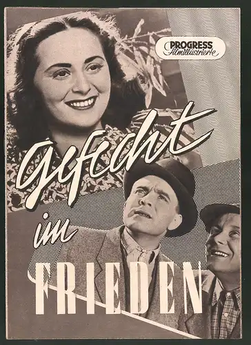 Filmprogramm PFI, Gefecht im Frieden, Adam Szirtes, Laszlo Banhidy, Eva Szentirmay, Regie: Viktor Gertler