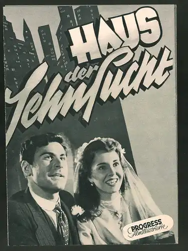 Filmprogramm PFI, Haus der Sehnsucht, Sam Wanamaker, Lea Padovani, Kathleen Ryan, Regie: Edward Dmytryk