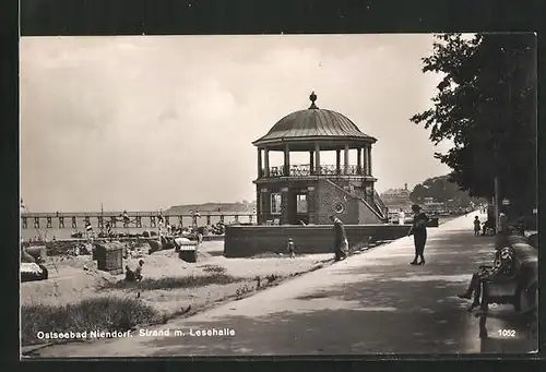 AK Niendorf, Strand mit Lesehalle