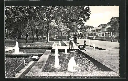 AK Timmendorfer Strand, Wasserspiele an der Kurpromenade