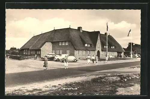 AK Kampen /Sylt, Kamphuis & Autos