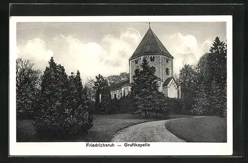AK Friedrichsruh / Sachsenwald, Gruftkapelle