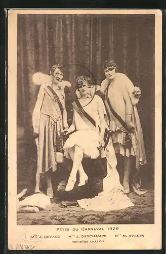 AK Chalon sur Saone, Fetes du Carnaval 1929, Fasching